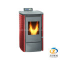 high efficient wood burning camping pellet stove 6kW